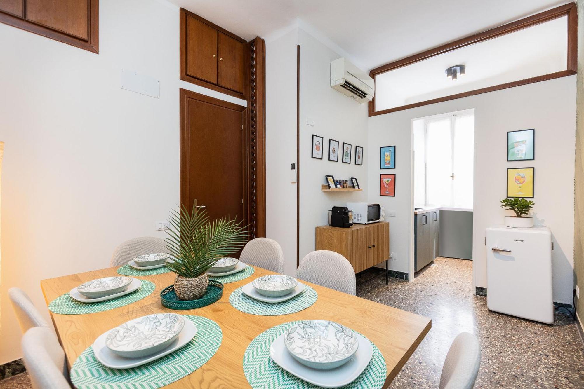 Apartment Vatican Flower Rom